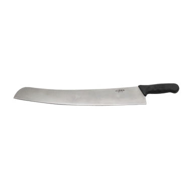 Winco KPP-18 18" Pizza Knife with Polypropylene Handle, Stainless Steel, Black, NSF