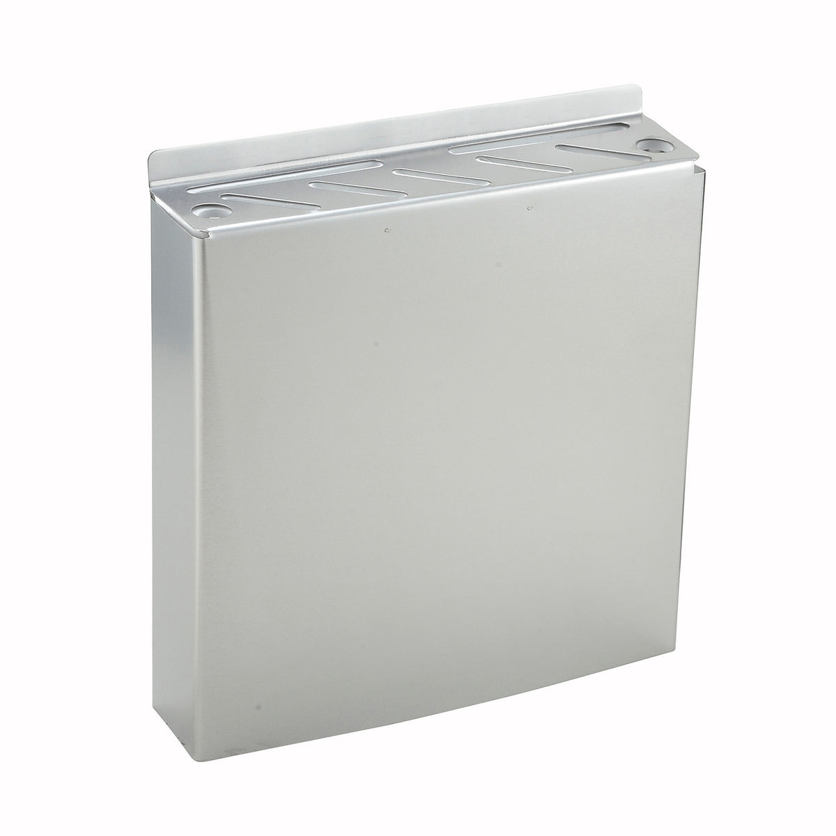 Winco KR-9 9 Slot Stainless Steel Wall Mount Knife Rack | 12.5" Wide