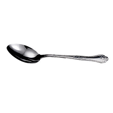 Winco LE-11 Elegance 11" Stainless Steel Solid Bowl Serving Spoon