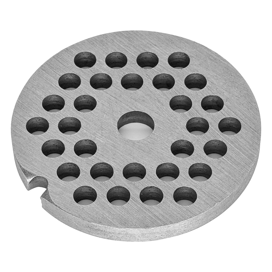 Winco MG-1014 Meat Grinder Plate #10 1/4" (6mm) Iron, Fits MG-10, Heavy Duty Food Prep Accessory