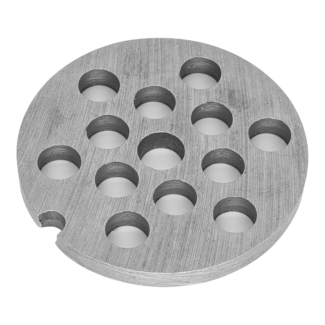 Winco MG-1038 Meat Grinder Plate #10 3/8" (10mm) Iron, Heavy-Duty, Fits MG-10, Durable Food-Prep Accessory