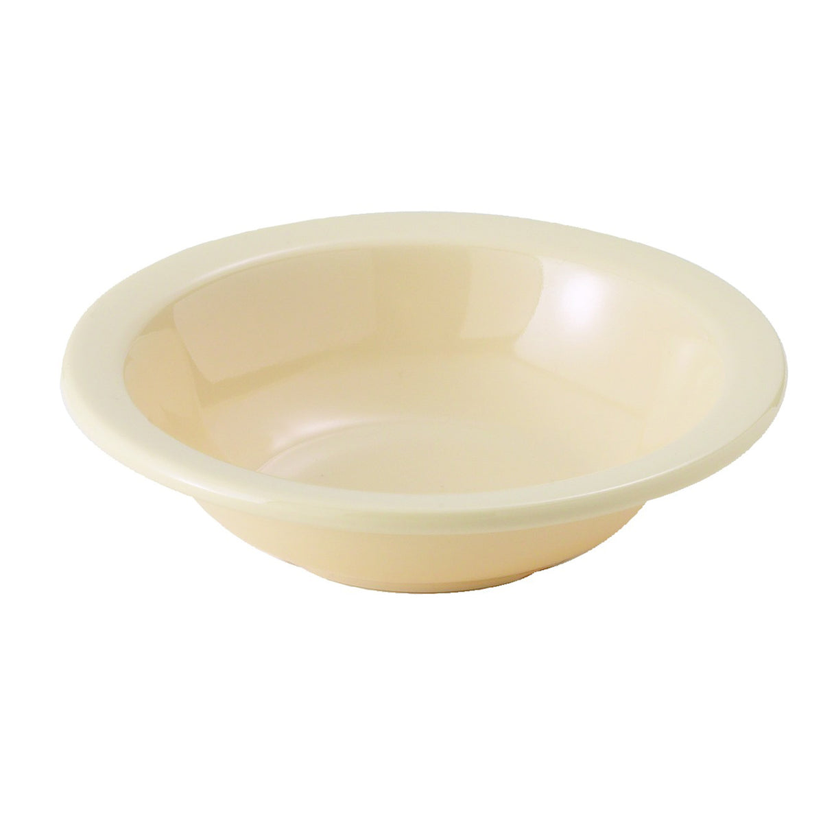 Winco MMB-13 13 oz Tan Melamine Grapefruit Bowl, 5-5/8" Dia, 212°F, Dishwasher Safe - 1 Dozen
