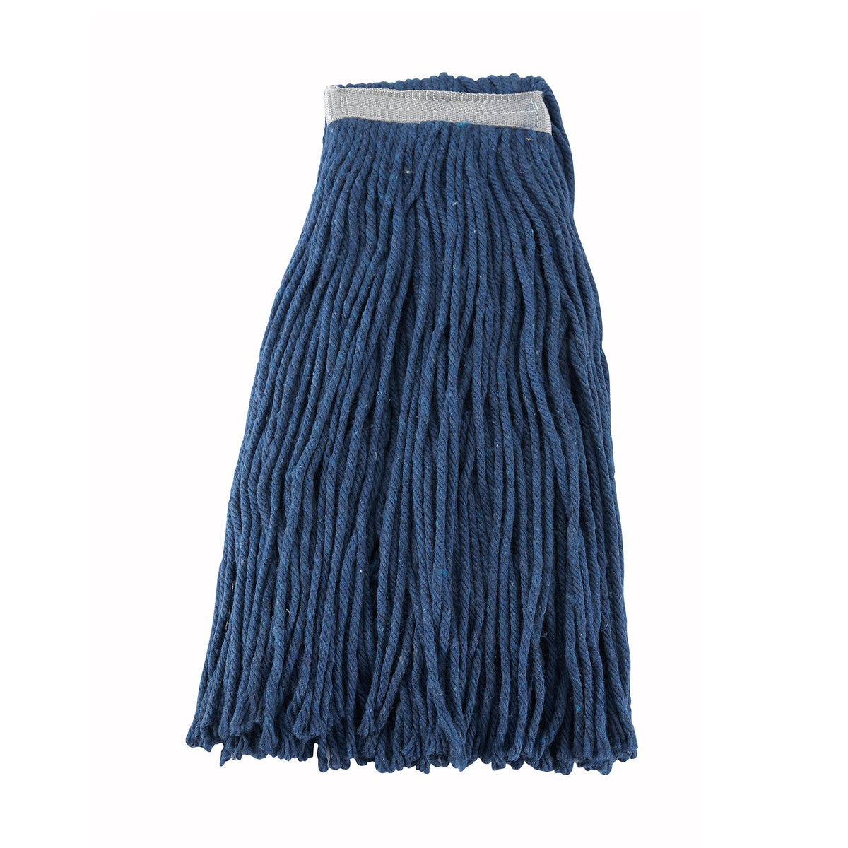 Winco MOP-24C Wet Mop Head, 24 oz. (680g), Cut-End, 1-1/4" Band, Blue | 24 oz (#24)