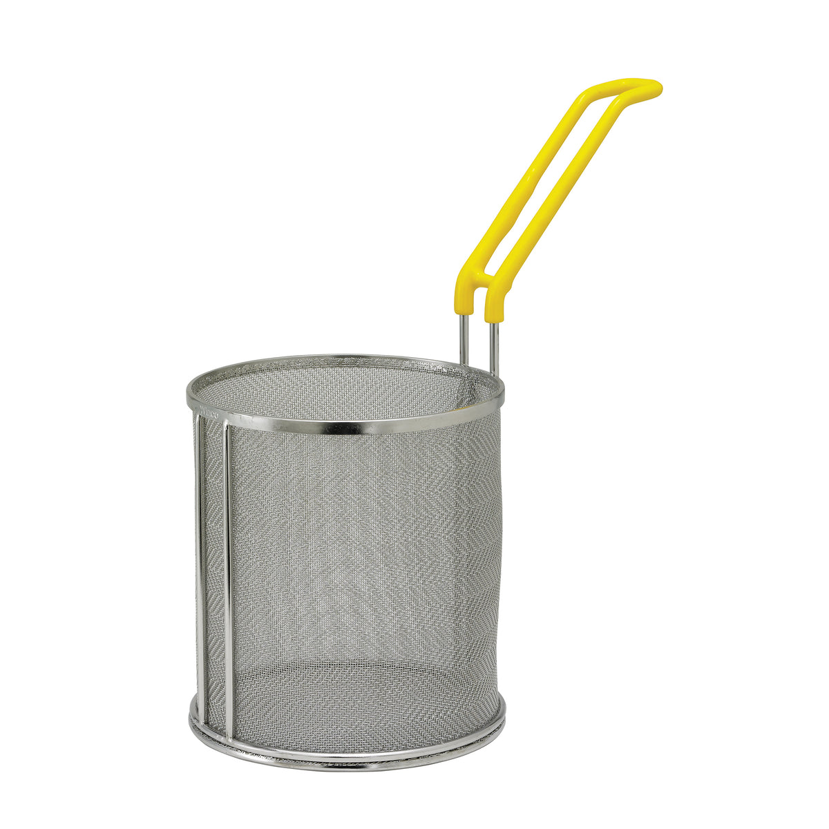 Winco MPF-67 Super Fine Mesh Connoisseur Pasta Basket, 6-1/2" x 7" - Wide | stainless steel