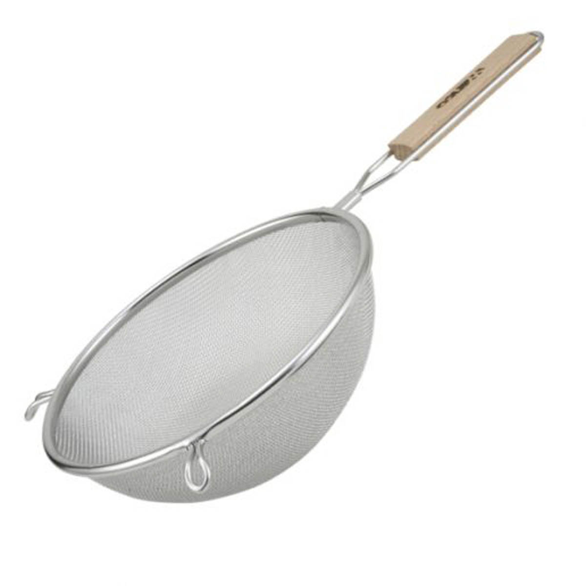 Winco MS3A-8S 8" Stainless Steel Fine Single Mesh Strainer, Round