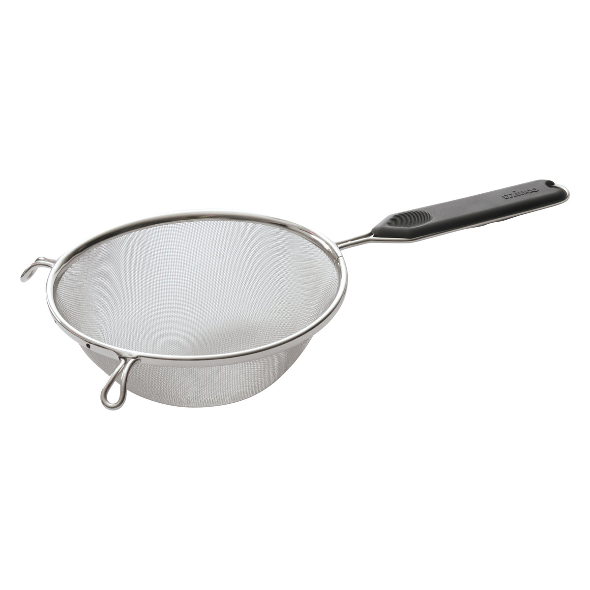 Winco MSTP-6SF 6.25" Single Fine Mesh Strainer, Stainless Steel w/ Plastic Handle