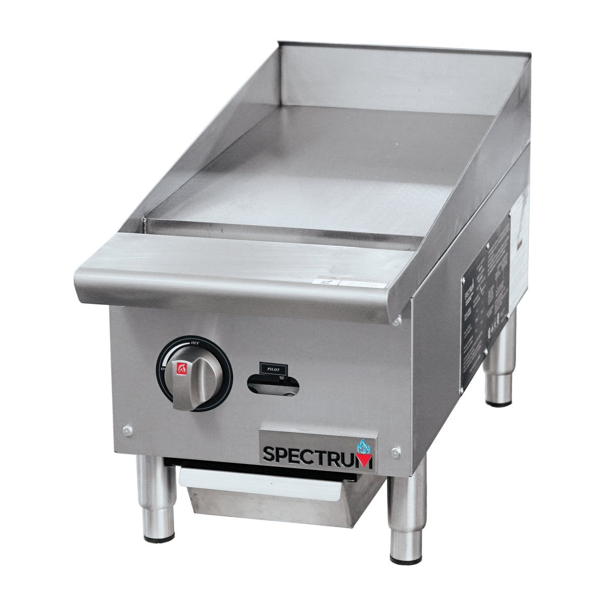 Winco NGGD-12M Countertop Gas Griddle
