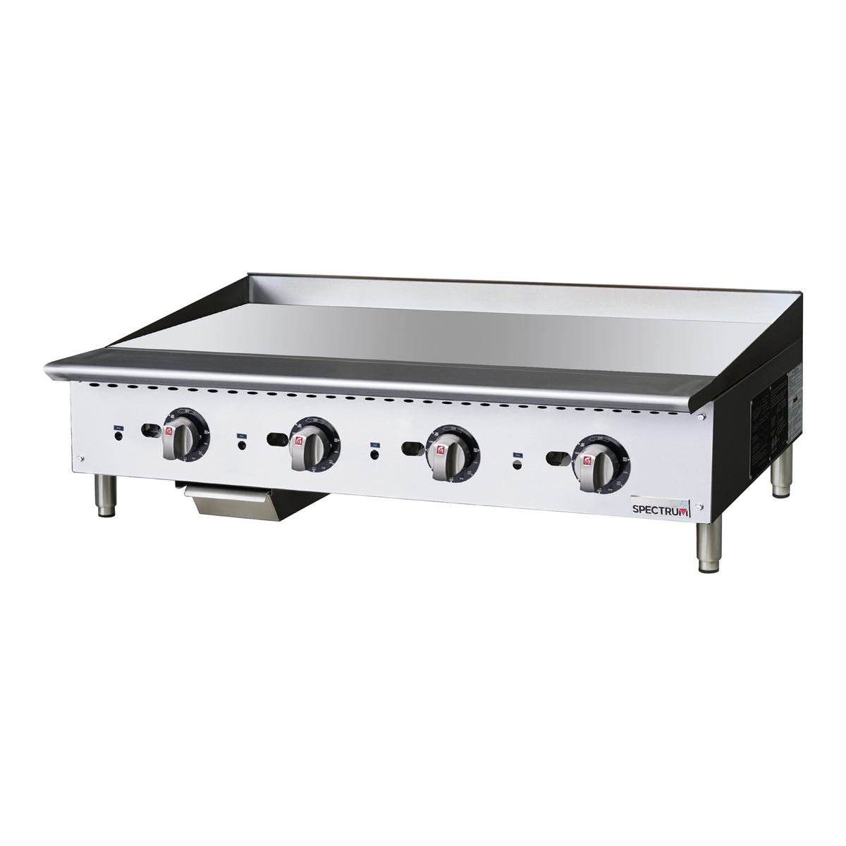 Winco NGGD-48T Countertop Gas Griddle