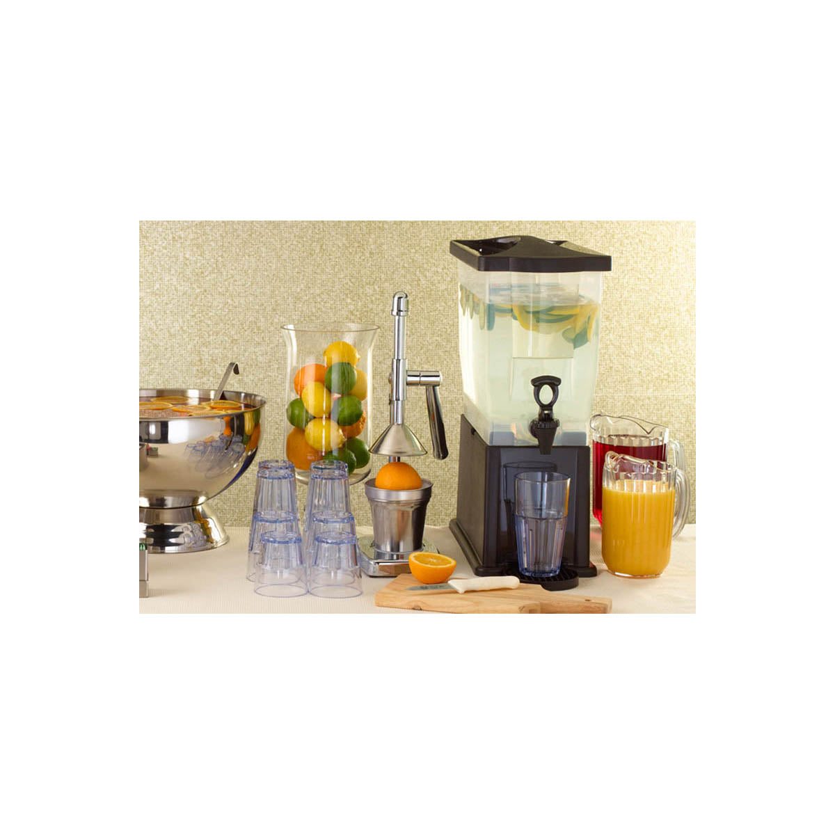 Winco PBD-3 Beverage Dispenser, 3 Gallon | 18.9" Wide