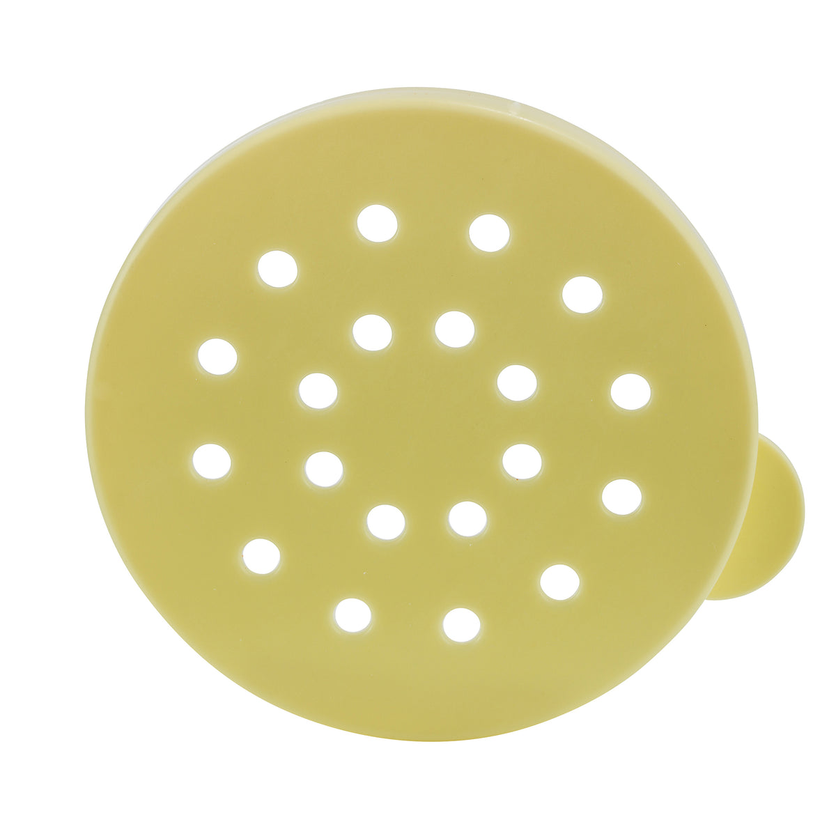 Winco PDG-YL Dredge Lid, 10 oz Yellow Polycarbonate Top for PDG-10 & PDG-10AC NSF Certified - 6/Pack | plastic