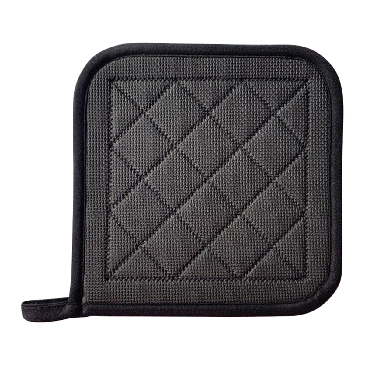 Winco PH-8N Neoprene 8" X 8" Pot Holder, Stain & Water Resistant, Black