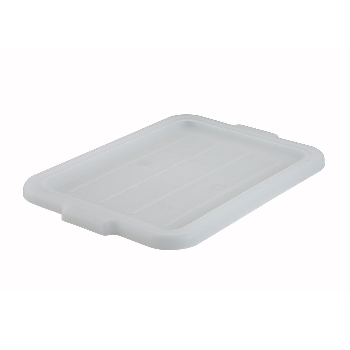 Winco PL-57W White Dish Box Cover, Polypropylene | 20.25" Wide