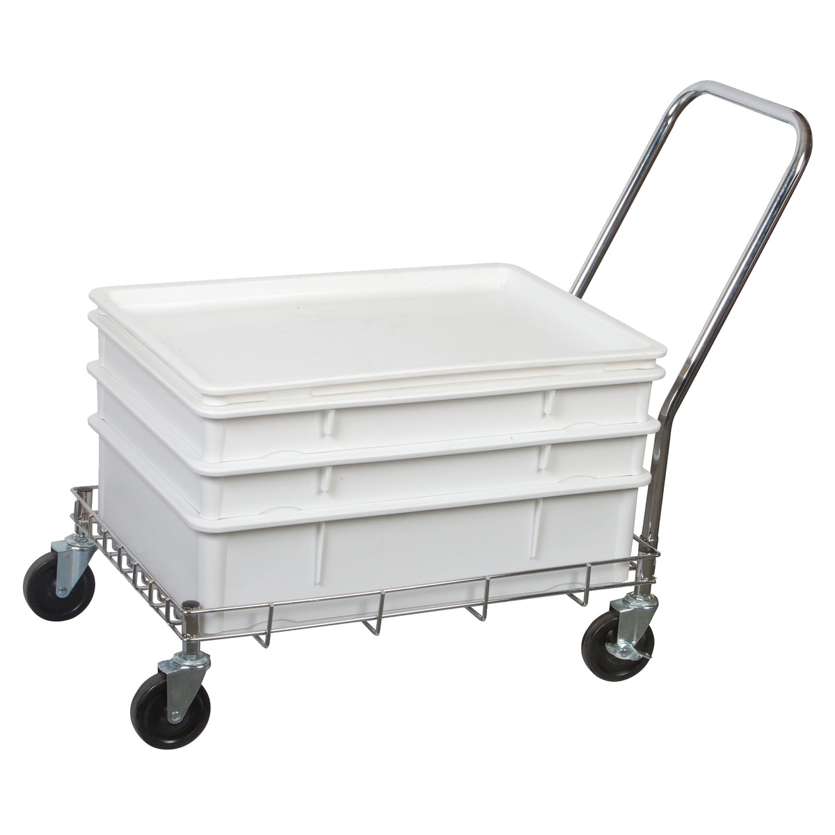 Winco PL-6N White Rectangular Dough Proofing Box - 25.5" x 17.5" x 6" | polypropylene
