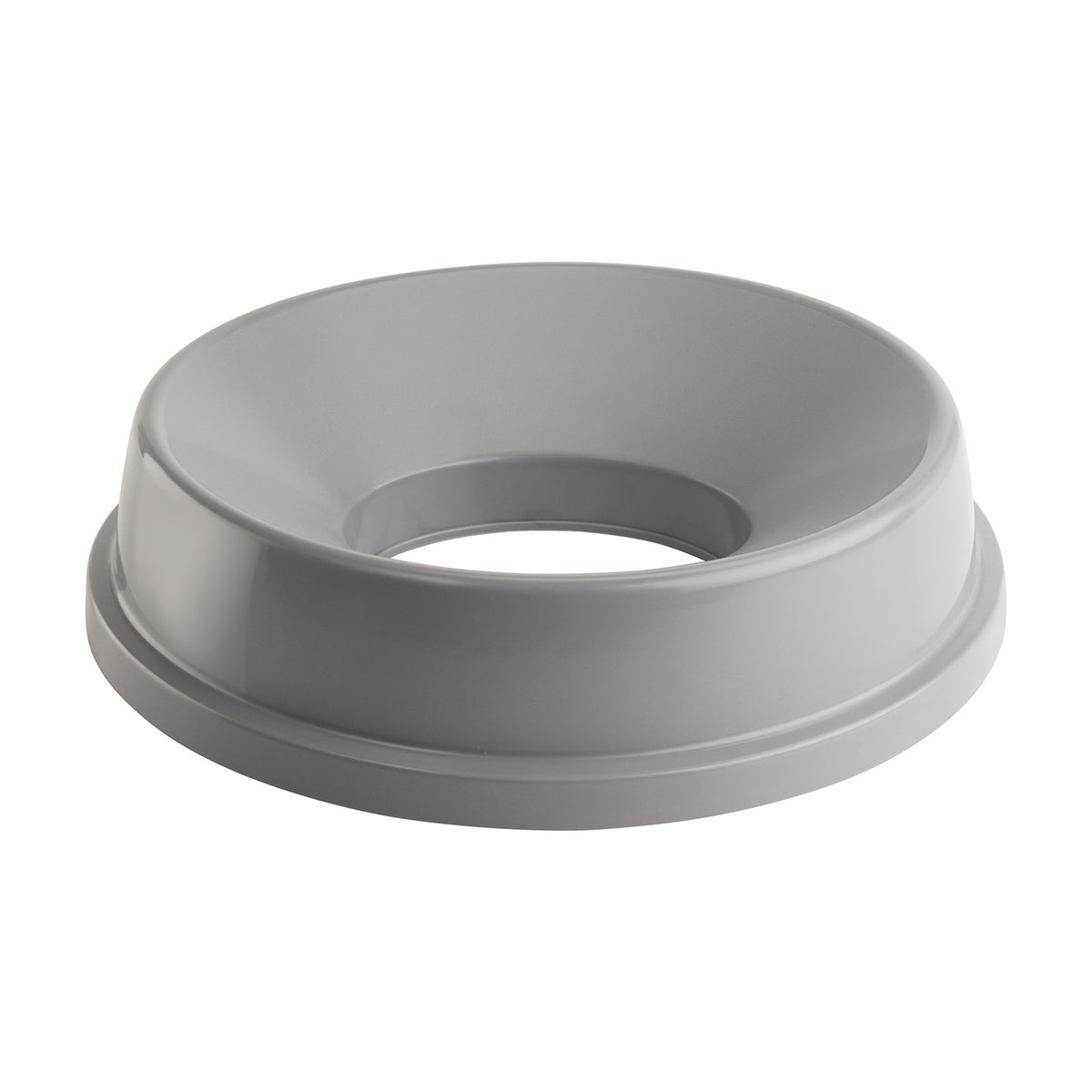 Winco PTCRL-22G Round Funnel Top Lid for PTCR-22G, Plastic, Gray | 0" Wide