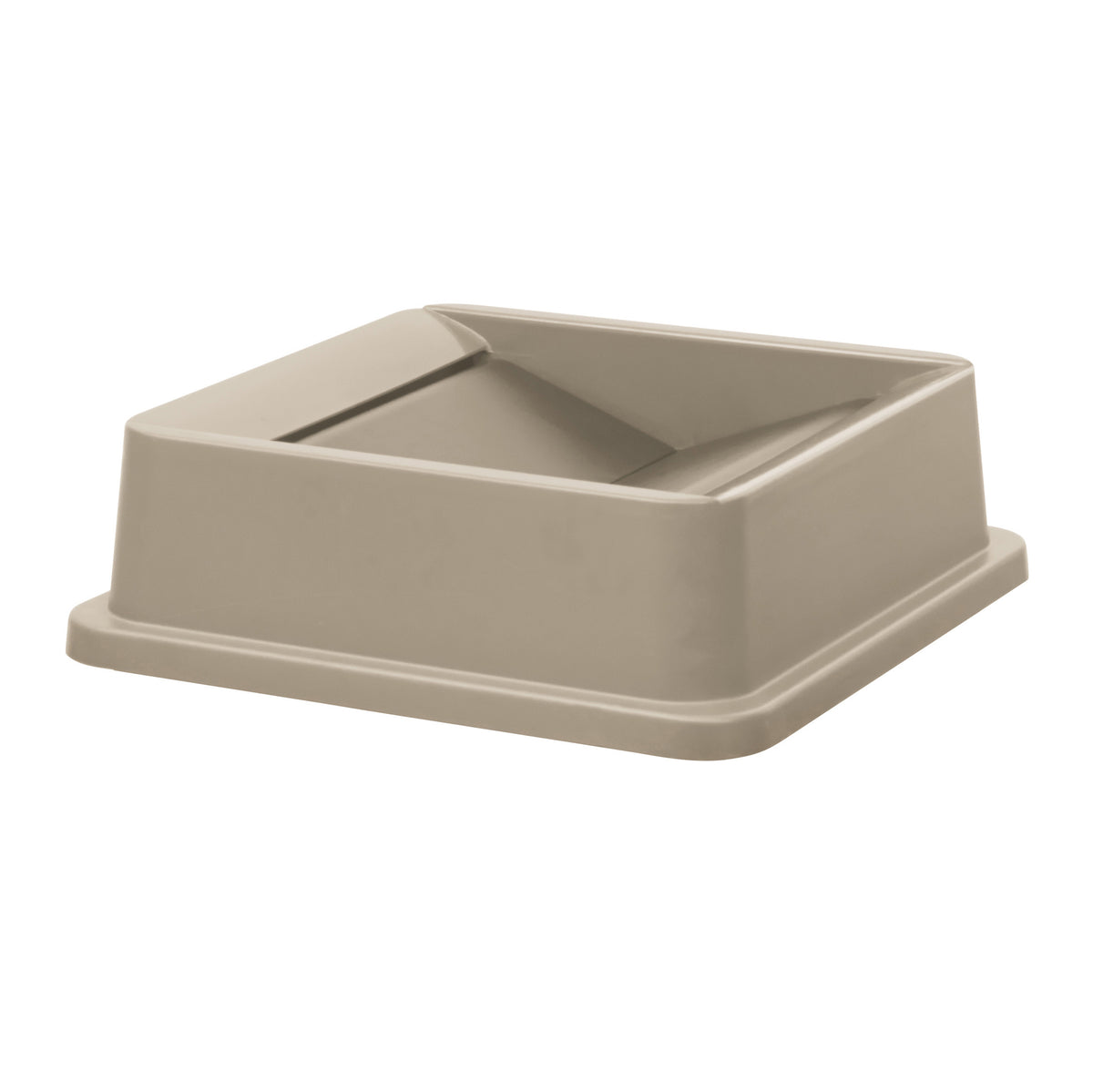 Winco PTCSL-35BE Lid, Square, Polystyrene, Beige (for PTCS-35BE) | plastic