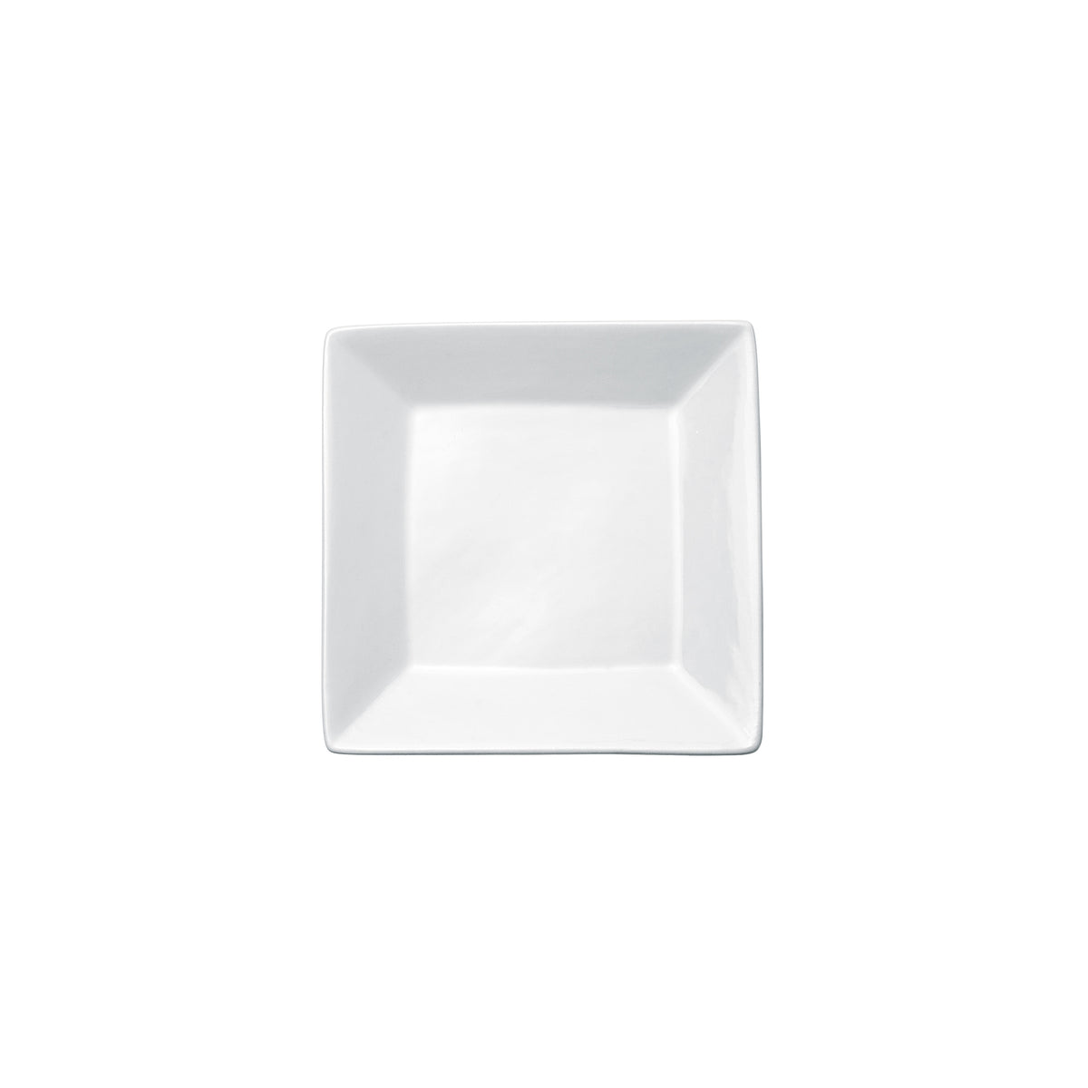 Winco RPS-5 Royalsquare Square Porcelain Plate, 5" x 5" x 0.5" White, Classic Dinnerware, 1 Dozen