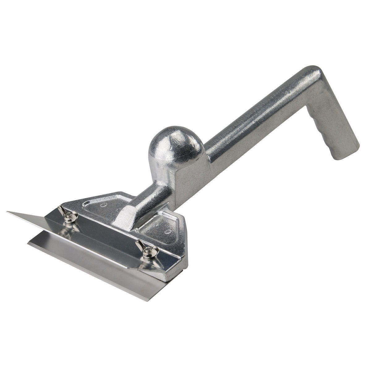 Winco SCRP-14 Heavy Duty Aluminum Grill Scraper w/ 6" Blade, 16" x 6" x 4 1/2"
