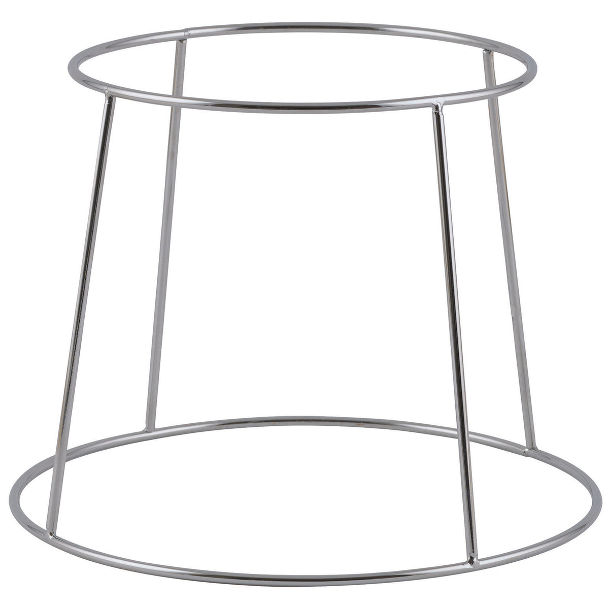 Winco SFR-7 7"H Chrome Plated Seafood Tray Rack - Use with ASFT-Series Seafood Trays | metal