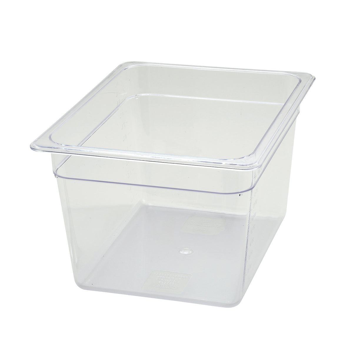 Winco SP7208 Poly-Ware 7 3/4" Deep 1/2 Size Polycarbonate Food Pan