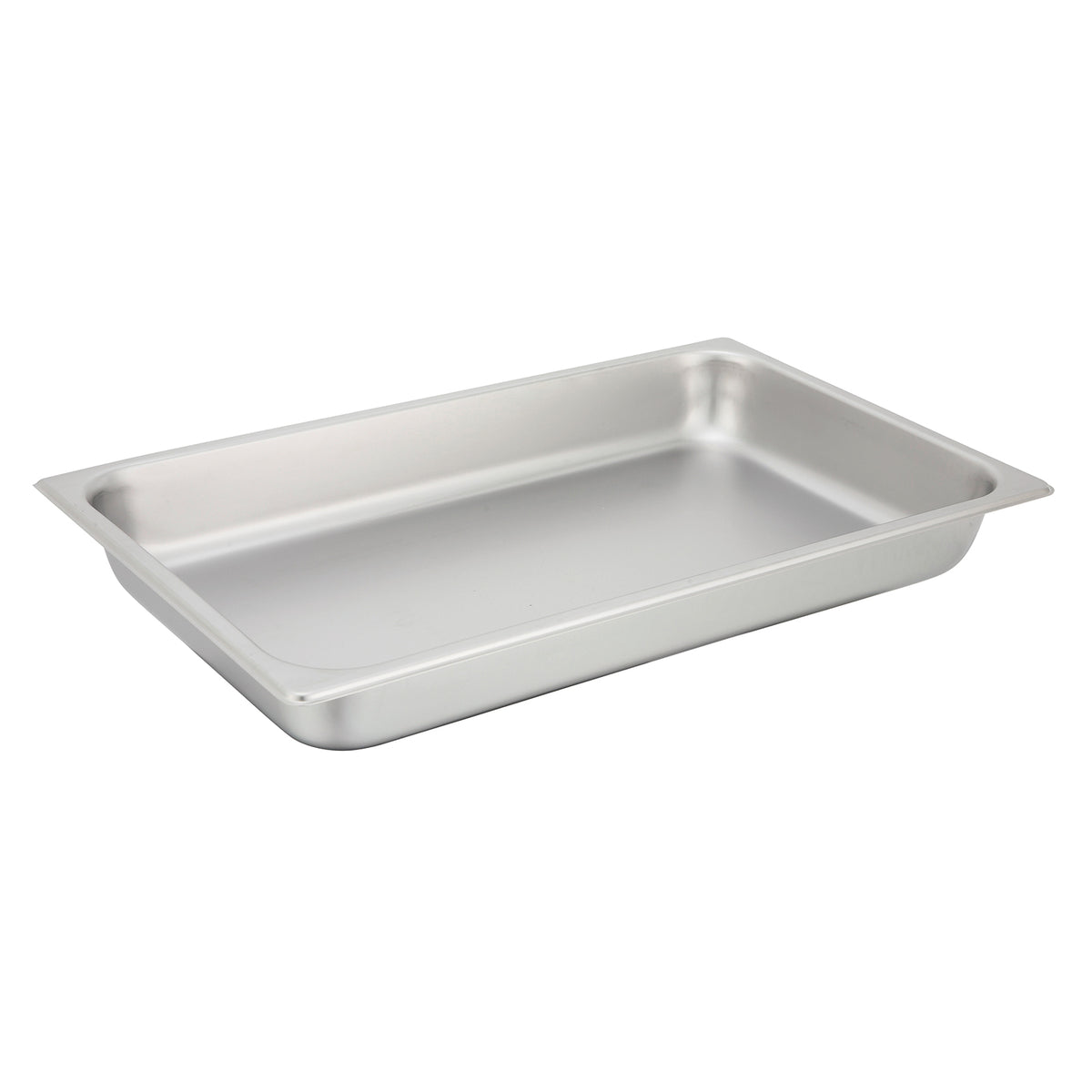 Winco SPF2 2 1/2" Deep Full Size Standard Weight Anti-Jam Stainless Steel Steam Table
