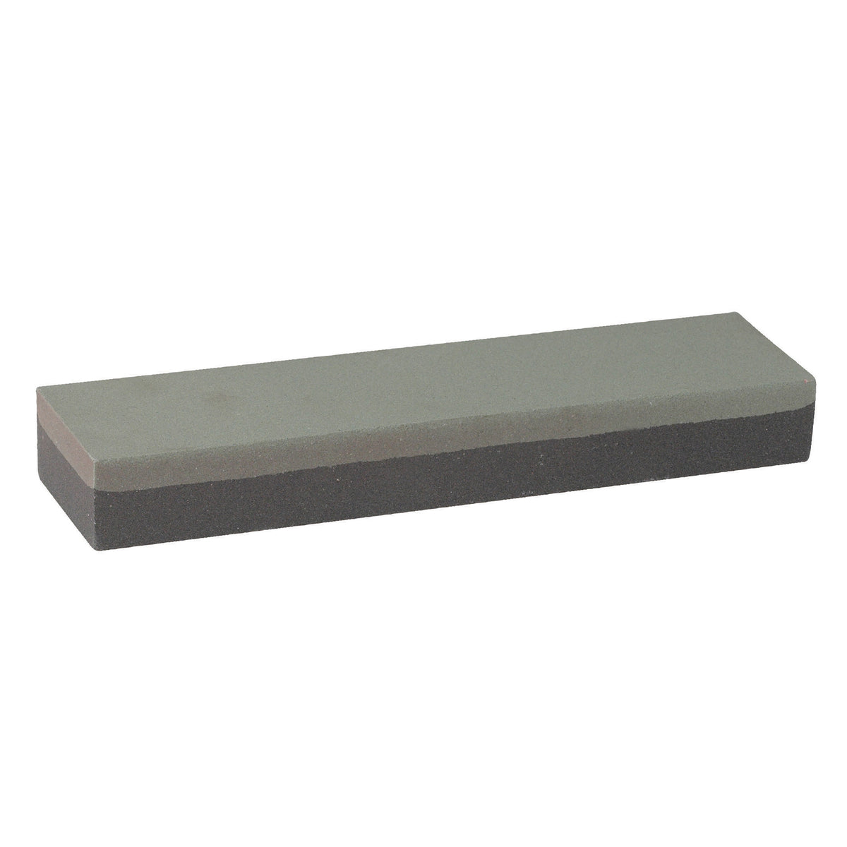 Winco SS-821 Double Sided Sharpening Stone, Fine/Medium, Carbonized Silicone - 8" x 2"