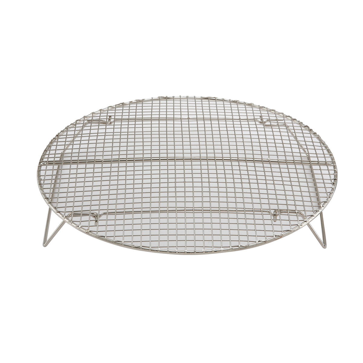 Winco STR-10 Steamer Rack, 10 3/4" Dia., Round, Built-In Feet | unspecified