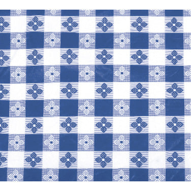 Winco TBCO-90B Table Cloth, 52"L X 90"W, Rectangular, Pvc Material With Cotton Lining | 4.25 ga. vinyl, w/flannel backing