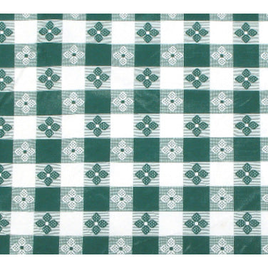 Winco TBCO-90G Table Cloth, 52"L X 90"W, Rectangular, Pvc Material With Cotton Lining | 4.25 ga. vinyl, w/flannel backing