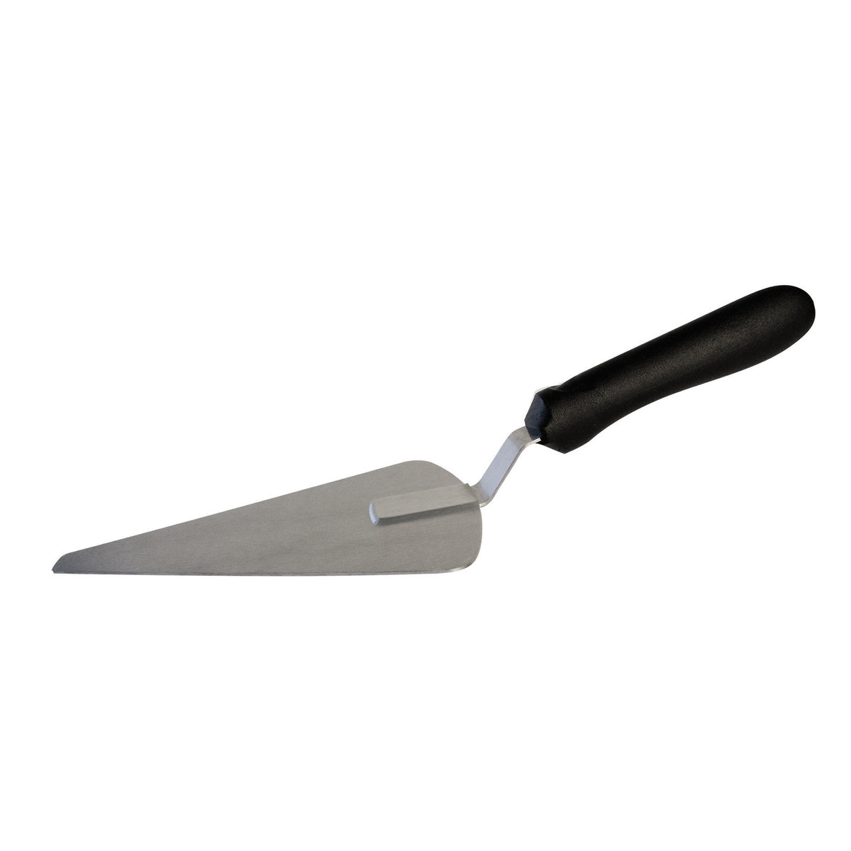 Winco TKP-62 Pizza Server, 6-7/8" X 5-7/8" Stainless Steel Blade w/ Black Polypropylene Handle
