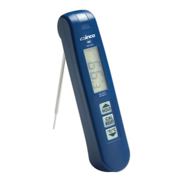 Winco TMT-DG7 Thermocouple Thermometer, Folding Probe, -40° To 572°F, Nsf