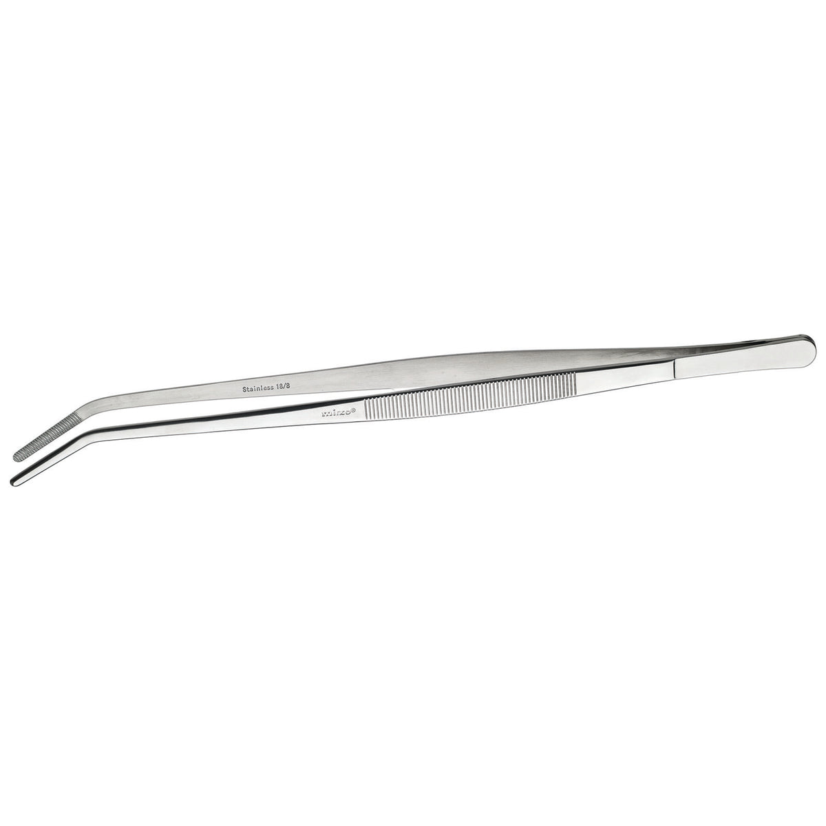 Winco TTG-10C Tweezer Tongs, 10", Curved, Dishwasher Safe