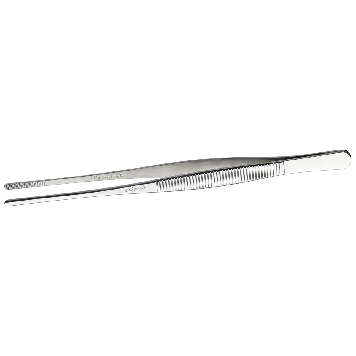 Winco TTG-8S Tweezer Tongs, 8", Straight, Dishwasher Safe