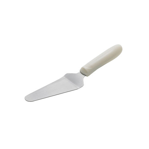 Winco TWP-51 4-5/8" x 2-3/8" Pie Server w/ Polypropylene White Handle (not including offset)