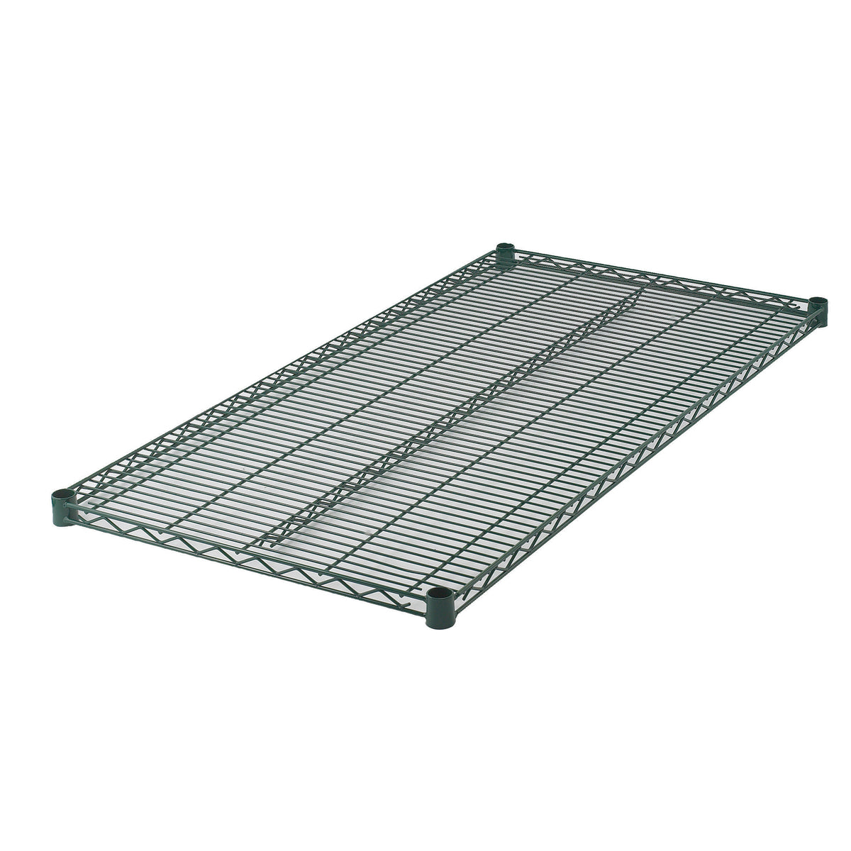 Winco VEX-2448 48" x 24" Epoxy Coated Wire Shelf, Includes (4) Sleeve Clips Per Shelf