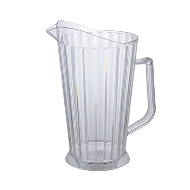 Winco WPCB-60 60 oz. Clear Polycarbonate Beer Pitcher | 32 - 63 oz