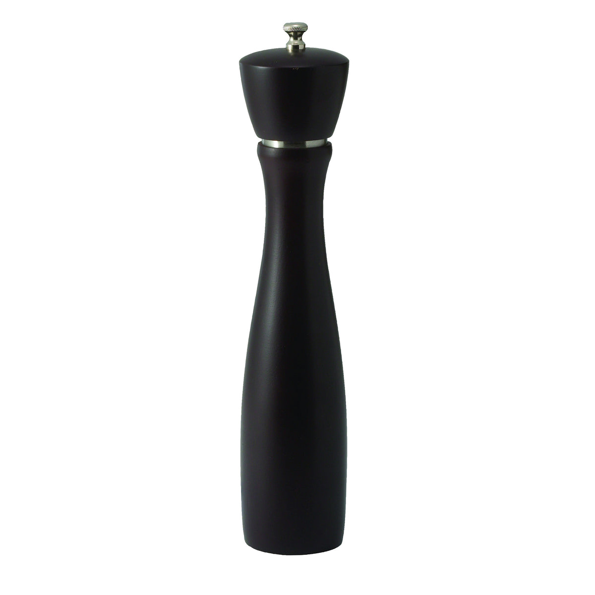 Winco WPM-12CD 12" Maestro Modern Pepper Mill / Modern Espresso | wood