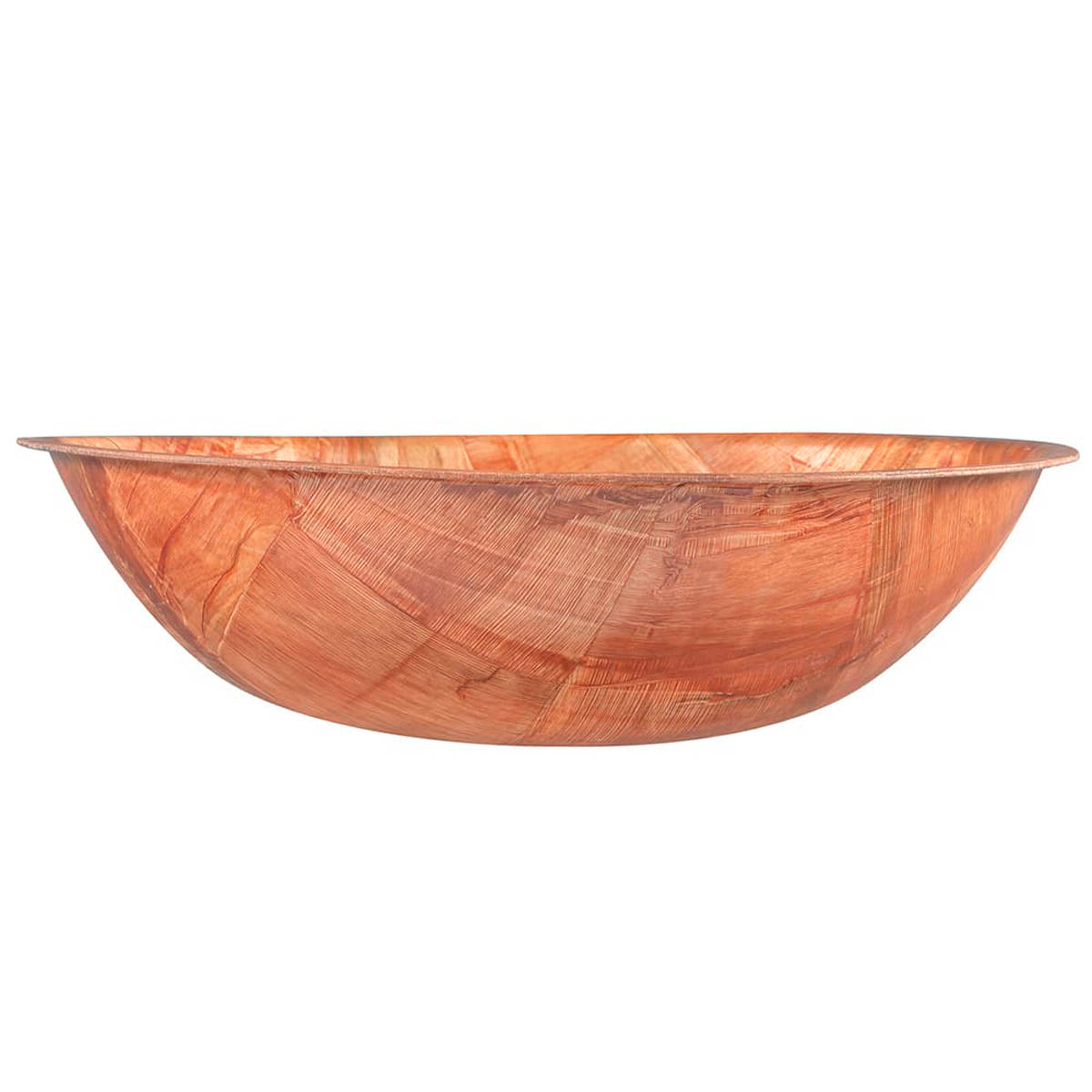 Winco WWB-14 Winco WWB-12 Woven Wood Round Salad Bowl, Hand Wash