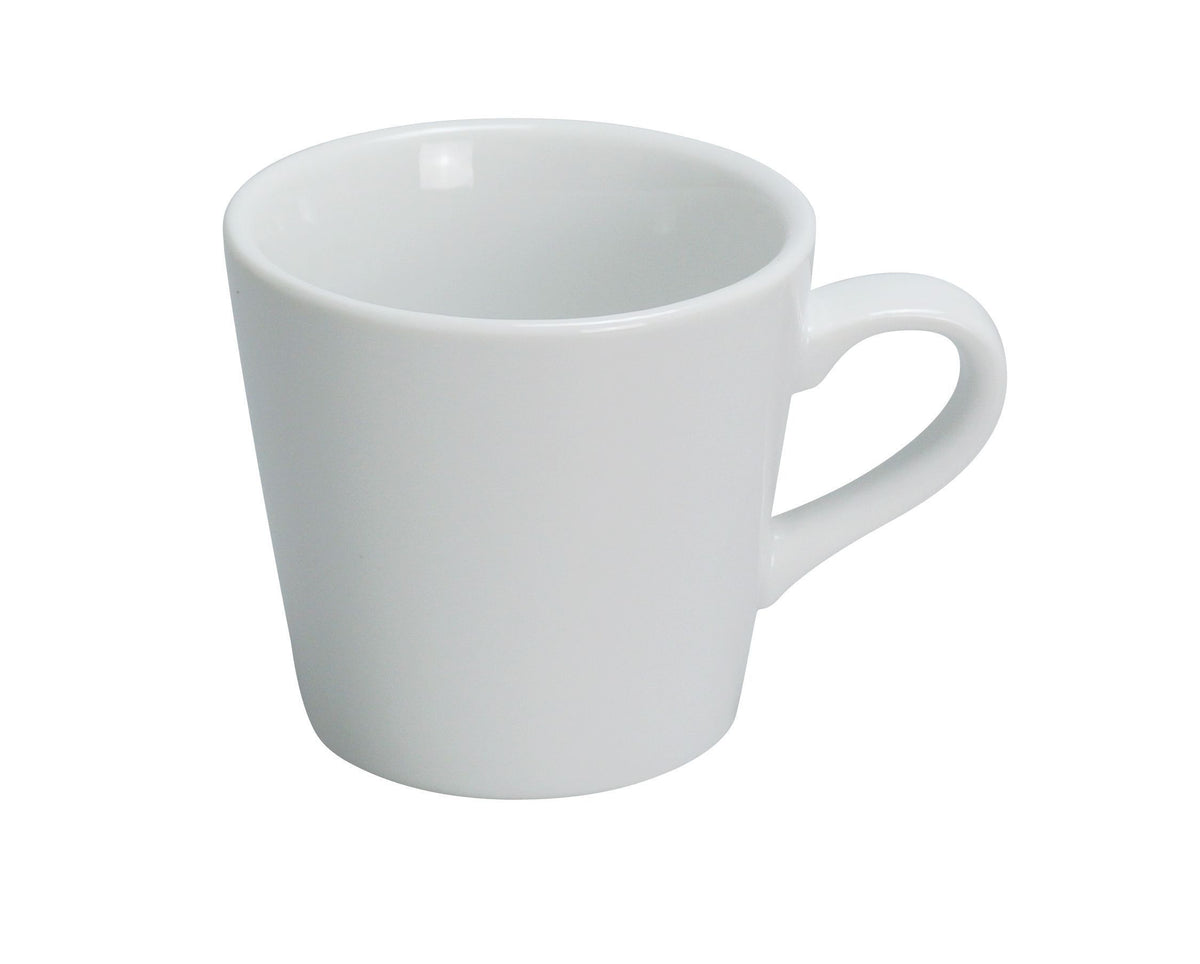Yanco AC-1 - 7 Oz White Porcelain Cup, 3-1/4" Dia x 3" H Dishwasher, Oven & Microwave Safe - Case of 36