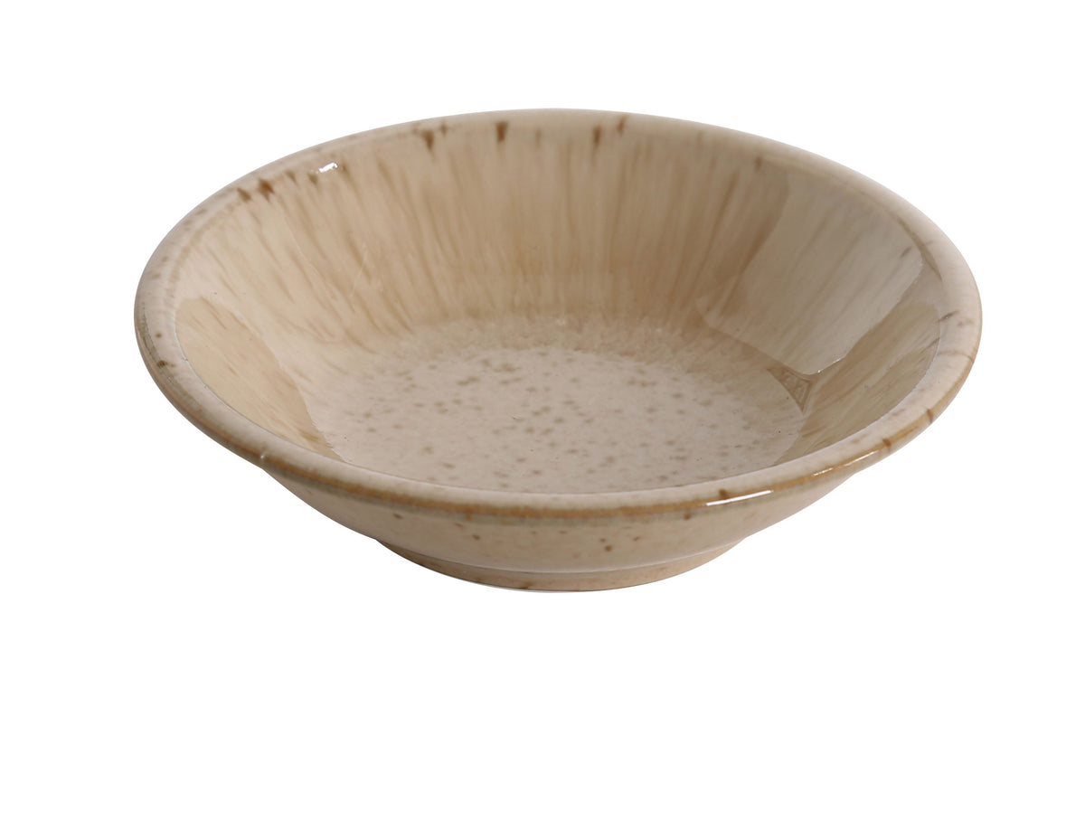 Yanco AG-305 - Agate Fruit Bowl, Round 4.75" (5 oz) Porcelain Glazed, Dishwasher Safe - Case of 36