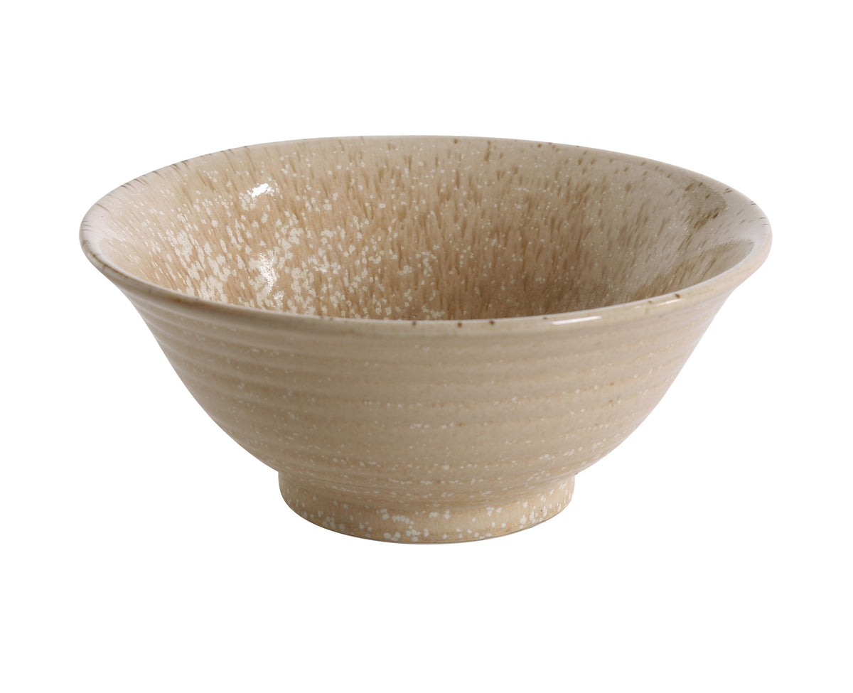 Yanco AG-3107 Agate Noodle Bowl, 30 oz (7-1/2" Dia. x 3-1/4" H) Round Porcelain - Case of 24