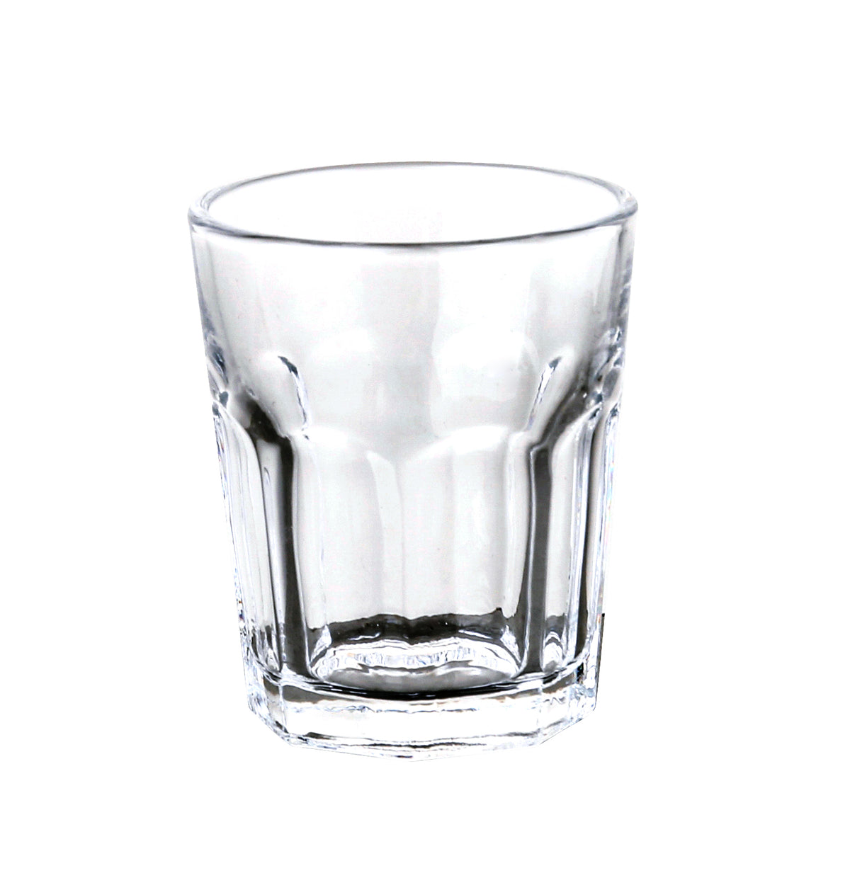 Yanco AM-101 Shot Glass, 1.5 Oz Clear, 1 7/8" W/D x 2 1/8" H, Dishwasher-Safe, Lead-Free - Case of 48