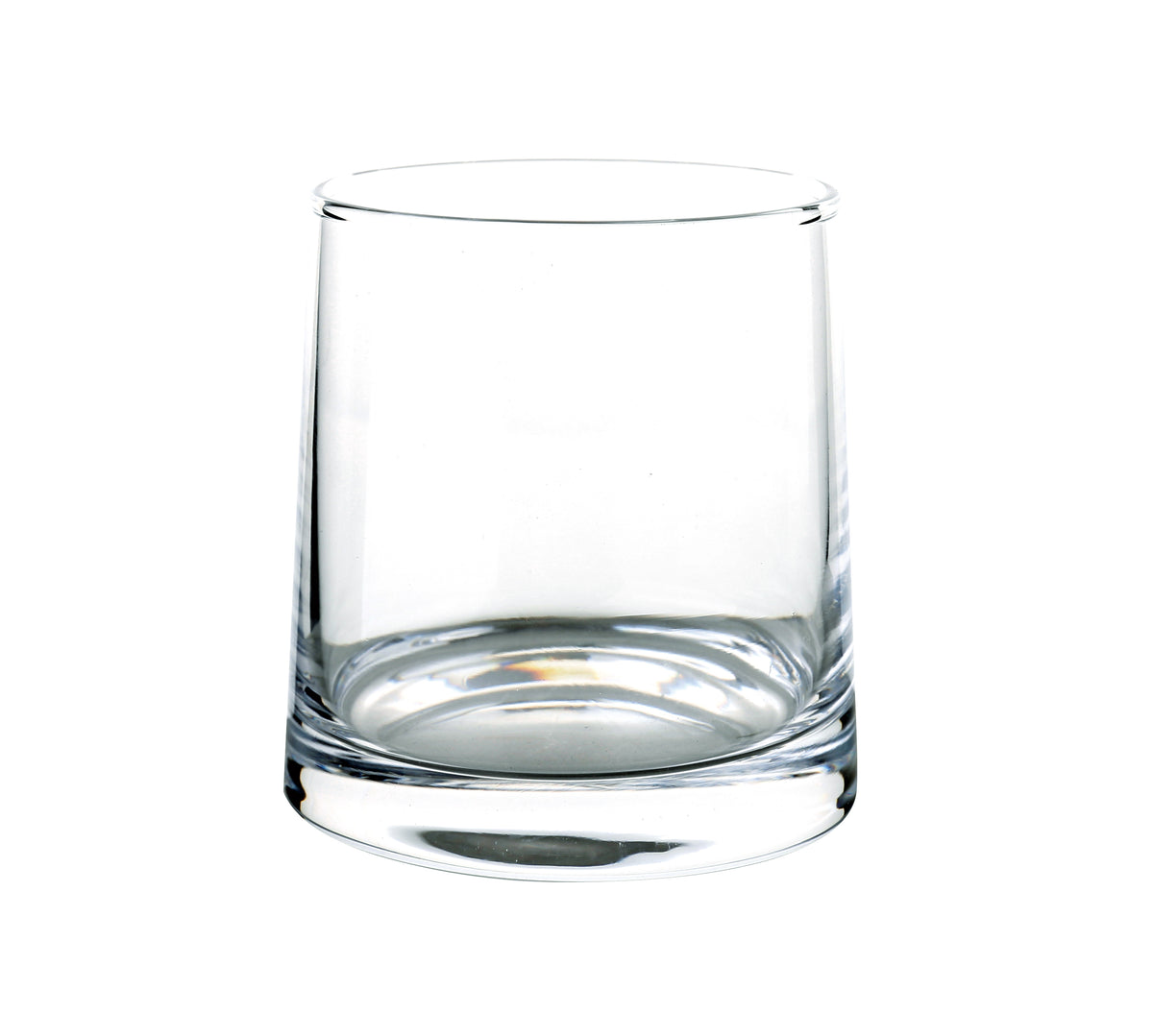 Yanco AM-409 Rocks Glass, 9 Oz Clear Lead-Free Crystal, 2 3/4" W x 3 1/8" D x 3 3/8" H - Case of 24