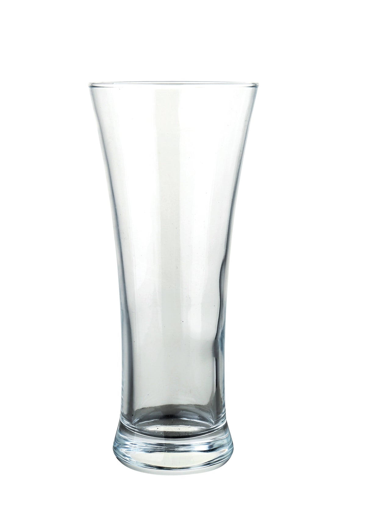 Yanco AM-512 Beer Glass, 12 oz Stemless Lead-Free Crystal, 3 1/8" W x 3 1/8" D x 7 1/4" H - Case of 24