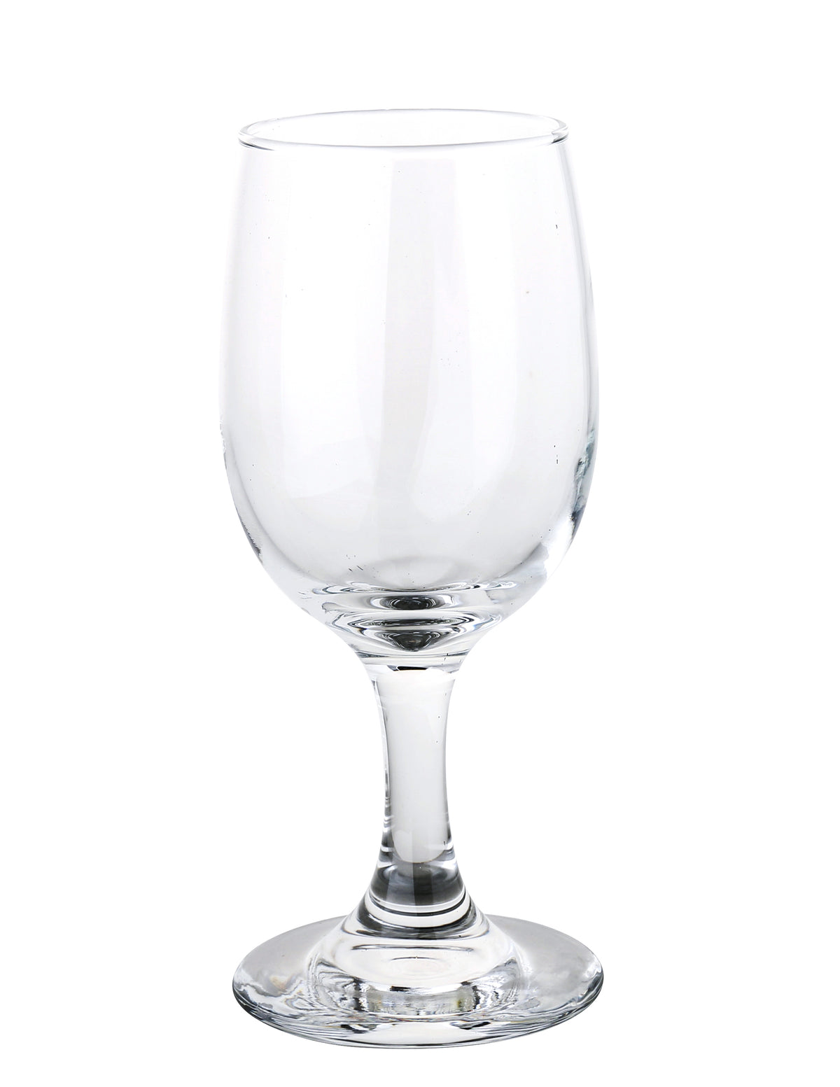 Yanco AS-208 - Wine Glass, 8.5 oz, 2 3/8"W x 2 3/4"D x 6 3/8"H, Stemmed Lead-Free Crystal - Case of 24