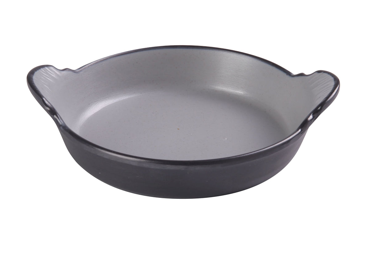 Yanco BM-607 - Two-Tone Melamine Bowl Handle, 7" Dia x 1-1/2" H, 16 oz (-1/2 qt) Safe - Case of 24
