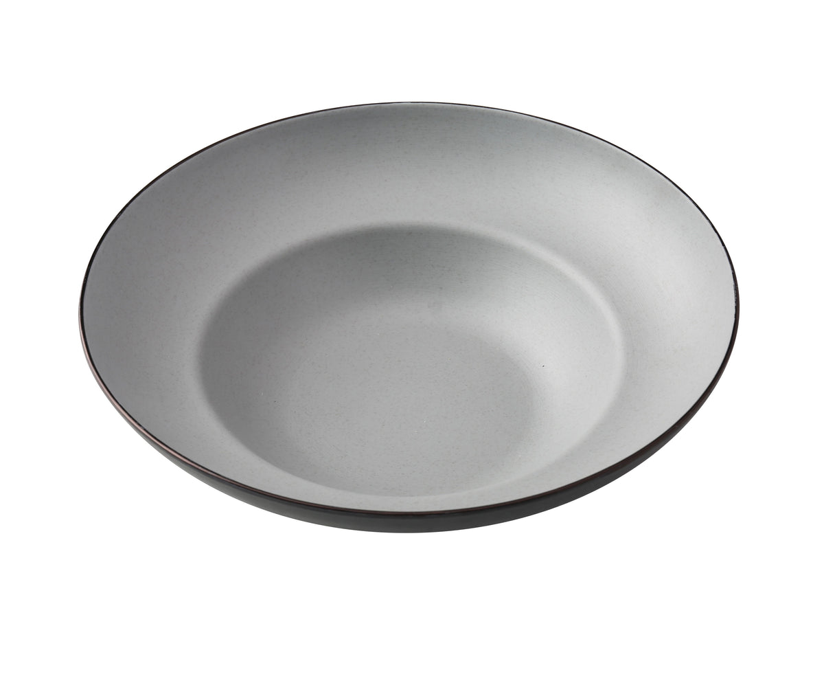 Yanco BM-811 - 11-1/8" Pasta Bowl, 20 oz, Two-Tone Melamine, Dishwasher Safe - Case of 12