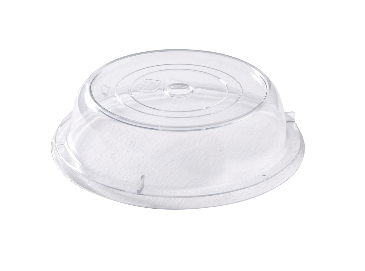 Yanco COV-109 Plate Cover, Clear Polypropylene, 6-1/2" x 9-1/2" x 2-1/2" Fits 9" Plate - Case of 24