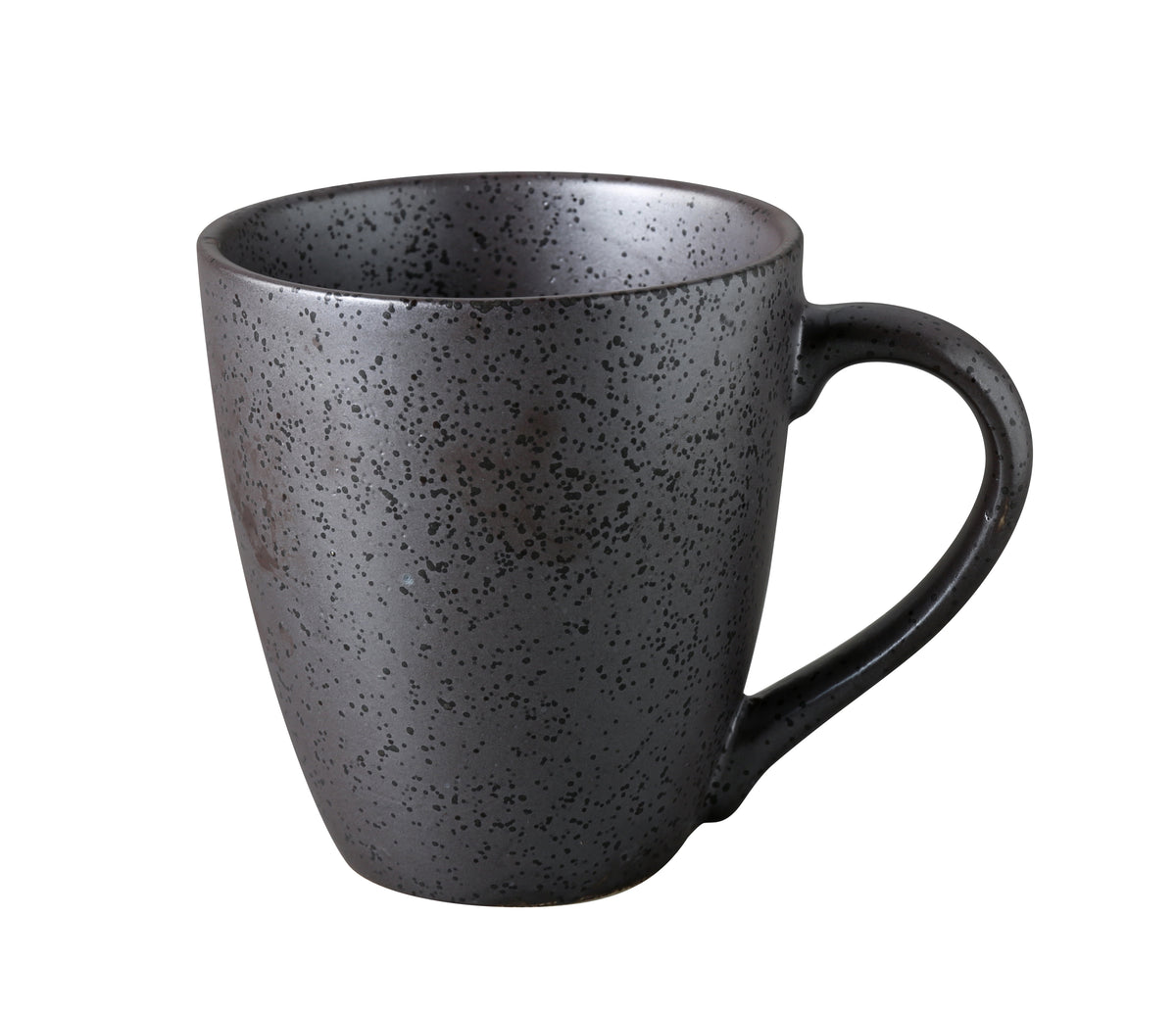 Yanco DB-012 - Black China Mug, 3"5/8 x 4", 12 oz, Bronze, Dishwasher & Microwave Safe - 1 Dozen - Case of 36