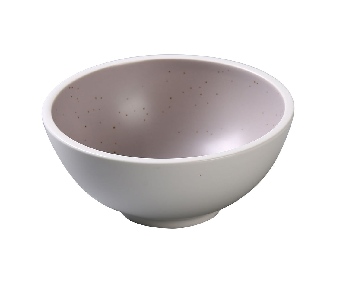 Yanco DM-405 Rice Soup Bowl, 8 Oz, 5-1/2" Dia x 2-1/4" H, Round Porcelain, Light Lavender - Case of 36