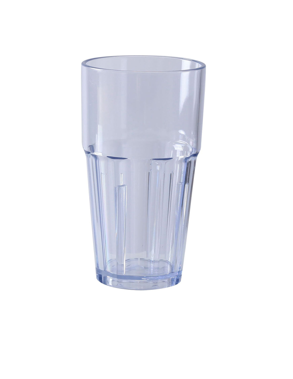 Yanco HA-014 Hawaii Tumbler, 14 oz, 3-1/4" Dia x 5" H, Clear SAN Plastic Barware - Case of 72